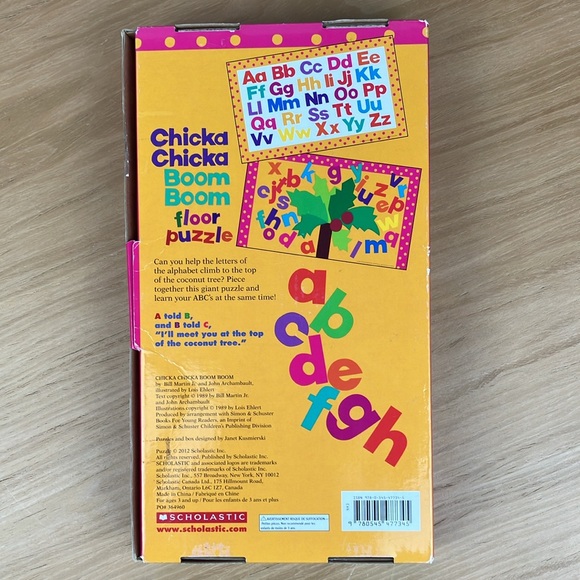 Chicka Chicka Boom Boom Book & Puzzle - Picture 4 of 8